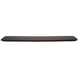 The Gamer Plug - Gaming Keyboard Wrist Rest Pad - Black - Stitched Edges - Memory Foam - 18.5” x 4” x 0.5” (Full Size, Slim)