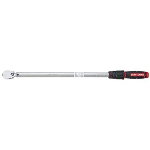 CRAFTSMAN Torque Wrench, SAE, 1/2-Inch Drive (CMMT99434)