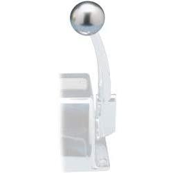 Rupp Marine Control Knob Silver For Morse Controls (3/8-24 Thread) 03-1226-23S