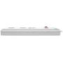 Tripp Lite Surge Protector Power Strip 8 Outlet, 6ft Cord, DSL/Phone/Modem Protection, 3150 Joules, TAA (TLP806TELTAA)