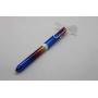 Portable fan with Ballpoint pen - Multi-function electronic Fan pen Make Cool summer for office and students (RAINBOW)