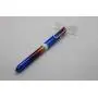 Portable fan with Ballpoint pen - Multi-function electronic Fan pen Make Cool summer for office and students (RAINBOW)