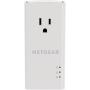 NETGEAR PowerLINE 1200 Mbps, 1 Gigabit Port with Pass-Through, Extra Outlet (PLP1200-100PAS),Pale Gray