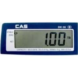 CAS SW-5 Food Service Scale 5 x 0 002 lbs Kg g Oz Lb Switchable Single Display Legal for Trade