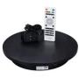 ComXim Professional 360 Degree Photography Turntable for Product Photography, 15.8in(40cm) Diameter,Automatic Remote Control Angle,Speed,Direction, Various Rotation Mode (Black)