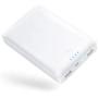 Upgraded Power Bank RAVPower 16750mAh Portable Charger Ultra-Compact External Battery Pack with 4.5A Max Output Phone Charger 2 USB Ports & Flashlight for iPhone 12 11 SE Samsung Galaxy S20 White