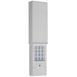 Chamberlain Group Clicker Universal Keyless Entry KLIK2U-P2, Works with Chamberlain, LiftMaster, Craftsman, Genie and More, Security +2.0 Compatible Garage Door Opener Keypad, White