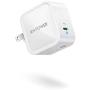 USB C Charger,RAVPower 61W PD Charger[GaN Tech] Fast Charging Type C Wall Charger Foldable Adapter, Compatible with iPhone 12 Mini Pro Max MacBook Pro Air, iPad Pro 2020 Nintendo iPhone SE 11 Pro Max