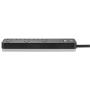 APC Power Strip Surge Protector, Black Power Strip PH8, 2160 Joules, Flat Plug, 8 Outlet Power Strip