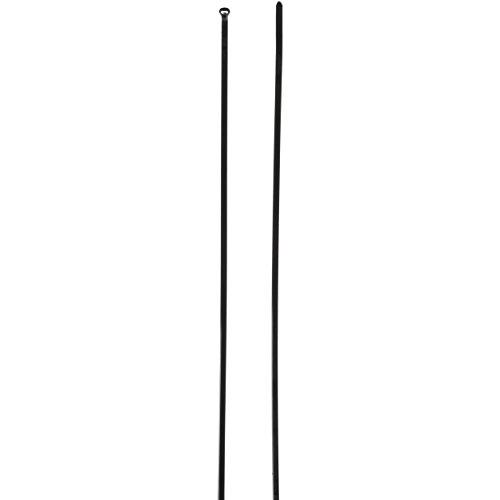Ty-Rap TY26MX Cable Tie, 40 lb. 11'' Ultraviolet Resistant Black Nylon with Stainless Steel Locking Device Bulk (Pack of 1000)