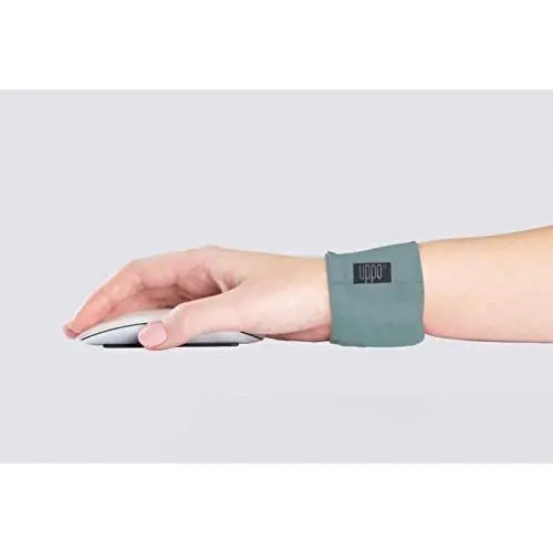 Wrist Rest for Computer and Laptop Users. Ergonomic Wrist Rest for Keyboard and Mouse. Wrist Wraps Support Wrists and Help Avoiding Carpal Tunnel and Repetitive Strain (Medium)