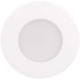 Bazz WFDISK400WX4 Slim Disk Colors Smart Home Wi-Fi RGB LED Recessed Fixture Kit, Tunable, Dimmable, Alexa and Google Assistant Compatible, Damp Location, White. 4 Count