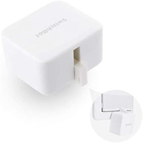 SwitchBot Smart Switch Button Pusher - No Wiring, Wireless App or Timer Control, Add SwitchBot Hub compatible with Alexa, Google Home, HomePod, IFTTT