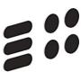 Eyebloc Nanobloc Universal Webcam Covers - Privacy Protection Accessory, No Residue Application, Safe Screen Closure - Dots and Bars, 7 Pieces