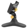 WeatherTech DeskFone - Universal Desktop Cell Phone Holder (Gold Billet Knobs)
