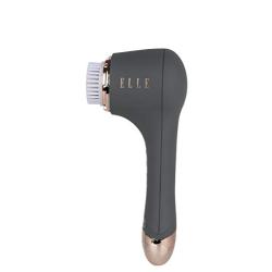 Elle EL-7000 Facial Cleansing Power Brush, Clear & Reduce Size of Pores, Removes Dead Skin Leaving it Soft & Refreshed, Sage Grey