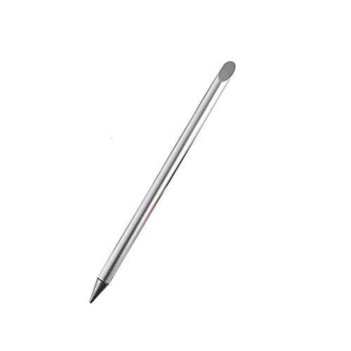 Designer Automatic Pencil, Everlasting Pencil, Metallic pencil, Ink-less Pen, In-erasable Pen, Creative Design (Silver)