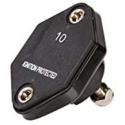 T1 Auto Reset Panel Mount #10-32 Threaded Stud w/Nylock Circuit Breaker 32Vdc (10A)