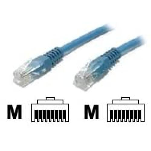 StarTech.com Cat5e Ethernet Cable - 12 ft - Blue - Patch Cable - Molded Cat5e Cable - Network Cable - Ethernet Cord - Cat 5e Cable - 12ft (M45PATCH12BL)