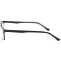 Eyecedar 5-Pack Reading Glasses Men Metal Frame Rectangle Style Stainless Steel Material Spring Hinges Includes Computer Readers +1.50