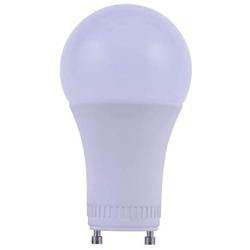 TriGlow T95222 9W (60W Equivalent) LED A19 Light Bulb, Warm White (2700K) GU24 Base, 800 Lumens, DIMMABLE Bulb