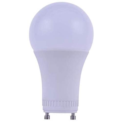 TriGlow T95222 9W (60W Equivalent) LED A19 Light Bulb, Warm White (2700K) GU24 Base, 800 Lumens, DIMMABLE Bulb