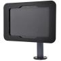 TABcare Security Anti-Theft Acrylic Case for MS Surface Go, Go 2 as Kiosk, POS, Store, Show Display. Configured as VESA, Wall Mount, Desktop Stand (Black, Wall Mount)