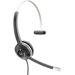 Cisco Headset 531, Wired Single On-Ear Quick Disconnect Headset with RJ-9 Cable, Charcoal, 2-Year Limited Liability Warranty (CP-HS-W-531-RJ=)