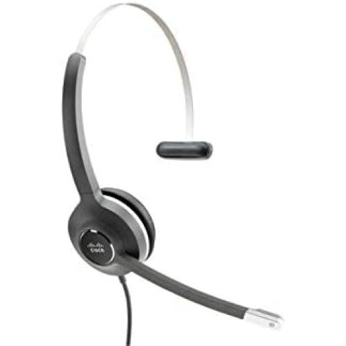 Cisco Headset 531, Wired Single On-Ear Quick Disconnect Headset with RJ-9 Cable, Charcoal, 2-Year Limited Liability Warranty (CP-HS-W-531-RJ=)