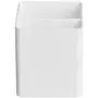 Amazon Basics Plastic Desk Organizer - Pen Cup, White