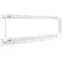Hyperikon U Bent T8 T10 T12 LED Tube, 2x2 Foot, 40W=18W, Frosted Lens, UL, Crystal White, 8 Pack