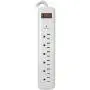 Prime Wire PB802124 6-Outlet Household Electronics Surge Protector with 14/3 SJT 3-Feet Cord.