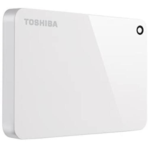 Toshiba (HDTC910XW3AA) Canvio Advance 1TB Portable External Hard Drive USB 3.0, White