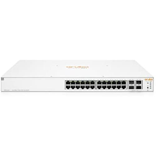 Aruba Instant On 1930 24-Port Gb Ethernet 24xGE PoE (370W), 4X 1G/10G SFP+, L2+ Smart Switch US Cord (JL684A#ABA)