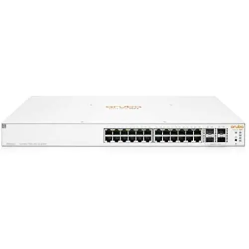 Aruba Instant On 1930 24-Port Gb Ethernet 24xGE PoE (370W), 4X 1G/10G SFP+, L2+ Smart Switch US Cord (JL684A#ABA) Aruba Instant On 1930 24-Port Gb Ethernet 24xGE PoE (370W), 4X 1G/10G SFP+, L2+ Smart Switch US Cord (JL684A#ABA)