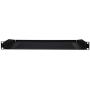 R1194 Rack Shelf Black Steel (1U, Vented)