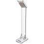 CTA Digital: Premium Security Translucent Acrylic Stand for 10.2-inch iPad (7th & 8th Gen), iPad Air 3 (2019) & iPad Pro 10.5”, PAD-STAS