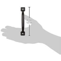 Wright Products V434BL, 4-3/4'' Screen Door Pull, Black, 4-3/4-Inch