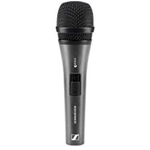 Sennheiser Consumer Audio E835-S Dynamic Cardioid Vocal Microphone with on/off switch, Charcoal (e835 S)