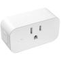 WiFi Smart Plug, LINGANZH Smart Socket Compatible with Alexa Echo Google Home, Mini WiFi Plug Timer Schedule Remote Control from Anywhere, No Hub Required
