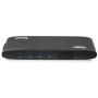 Plugable USB 3.0 Dual 4K Display Horizontal Docking Station with DisplayPort and HDMI for Windows and Mac (Dual 4K DisplayPort & HDMI, Gigabit Ethernet, Audio, 6 USB Ports)