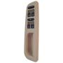 SWITCHDOCTOR Fully Assembled Window Master Switch and Tan Bezel Set for 1999-2005 Volkswagen Jetta