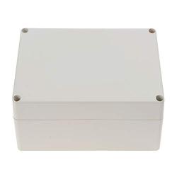 Plastic Junction Box,Saim 6.29x4.33x3.54inch Waterproof Plastic Electronic Project DIY Junction Box Enclosure Case (160mm x 110mm x 90mm)