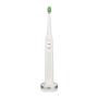 Voom Sonic Pro 5 Series Rechargeable Electronic Toothbrush | Dentist Recommended | Advanced Oral Care | 2 Minute Timer with Quadrant Pacing | 5 Adjustable Speeds | Soft Dupont Nylon Bristles, White