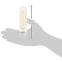 Amazon Basics 40 Watt Equivalent, Clear, Amber, Dimmable, T10 LED Light Bulb | 2-Pack