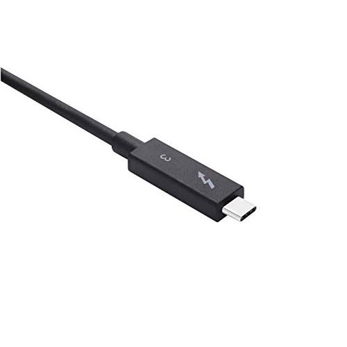 AUSID Thunderbolt 3 Cable (USB-C to USB-C), 40Gbps Data Transfer/ 100W 5A Charging/ 5K@60Hz Type-C Compatible with USB 3.1 Gen 1 and 2, MacBook, Dell, Alienware 17, Chromebook,Hub More HP 0.7M
