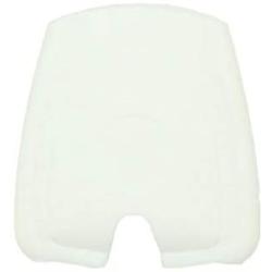 SEGADEN Silicone Cover Protector Case Holder Skin Jacket Compatible with SAAB 9-3 9-5 4 Button Remote Key Fob CV2760 White