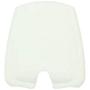 SEGADEN Silicone Cover Protector Case Holder Skin Jacket Compatible with SAAB 9-3 9-5 4 Button Remote Key Fob CV2760 White