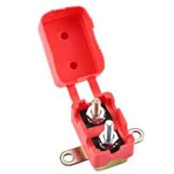 GLOSO E512 Stud Type Circuit Breakers, Crosswise Bracket, Auto Reset (T1) - 1 Pack (10A)