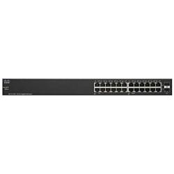 Cisco SG110-24HP Desktop Switch with 24 Gigabit Ethernet (GbE) Ports plus 100W PoE, Limited Lifetime Protection (SG110-24HP-NA)